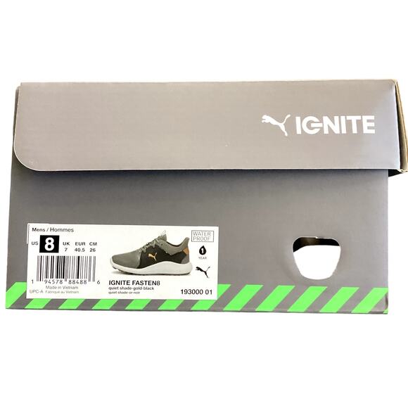 Brand New PUMA Ignite Fasten8  Spikeless Men's  Sneakers Size 8 NWT - Picture 8 of 9